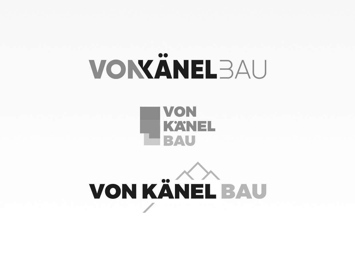 Logoentwicklung Von Känel Bau