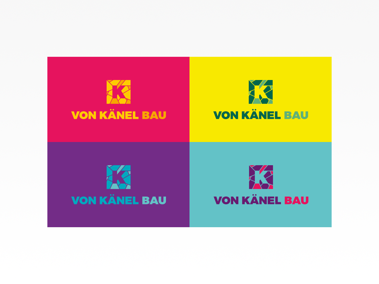 Logoentwicklung Von Känel Bau