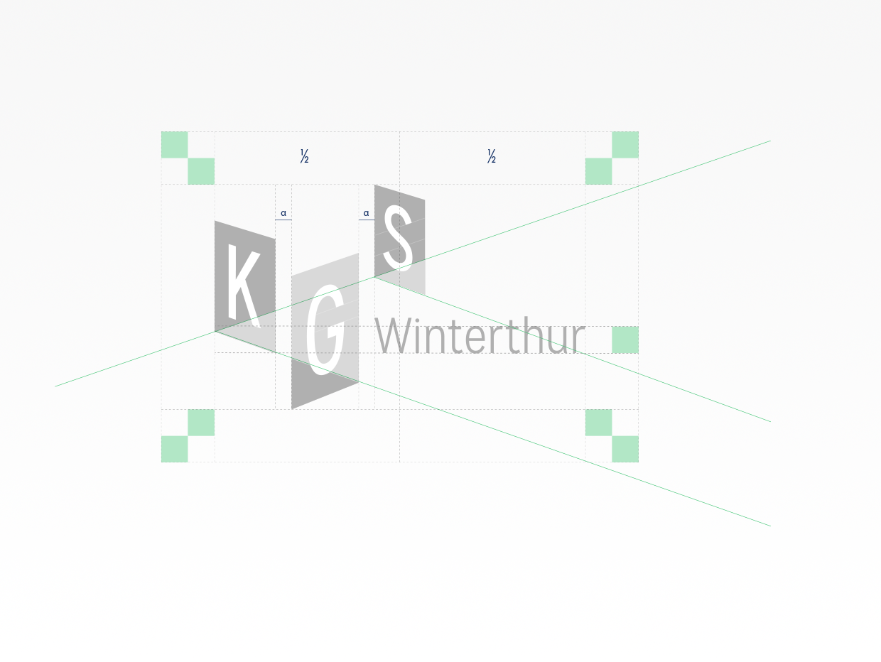 KGS Winterthur Logokonstruktion