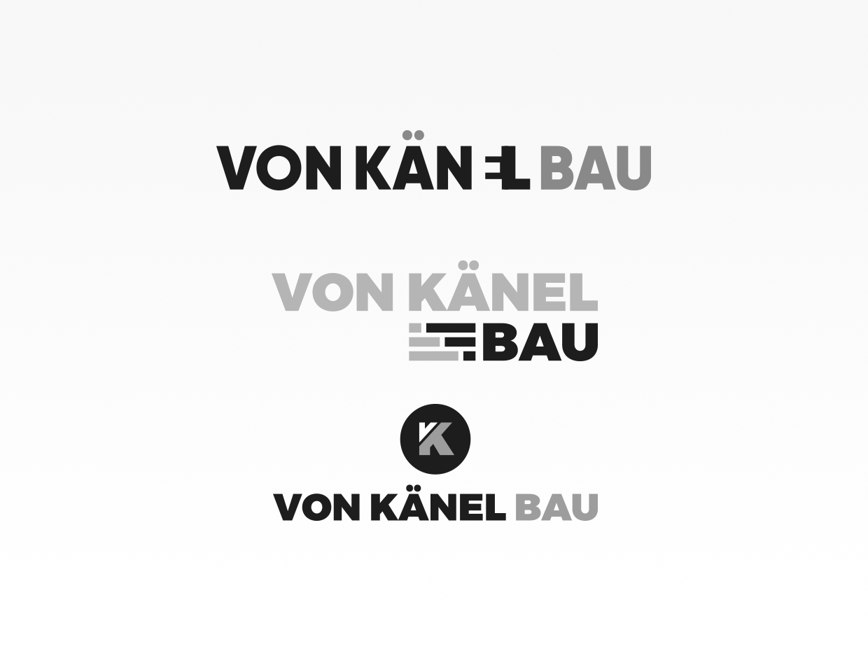 Logoentwicklung Von Känel Bau