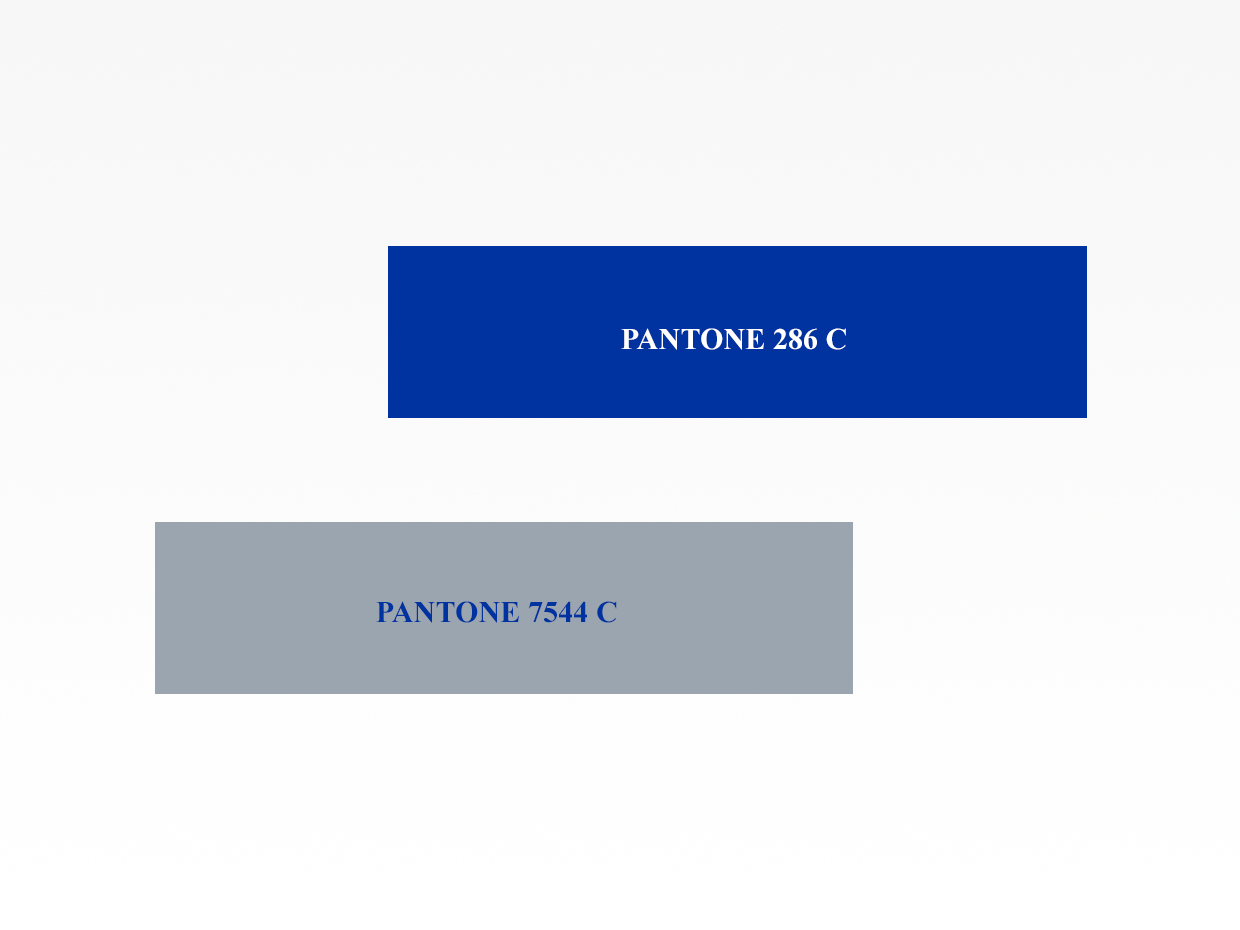 Corporate design manual, colors Lindt and Spruengli