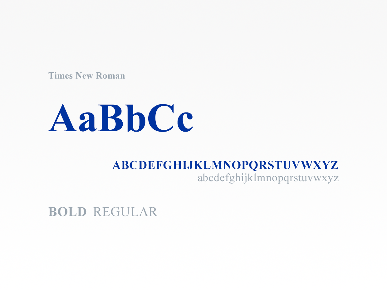 Corporate design manual, typefont Lindt and Spruengli