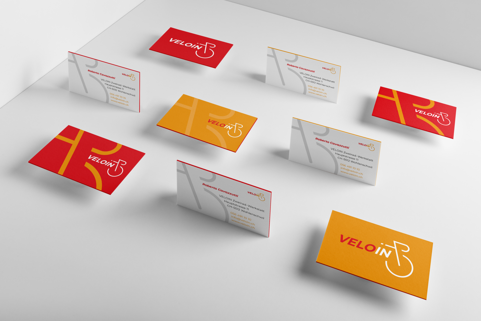 Business cards peloton