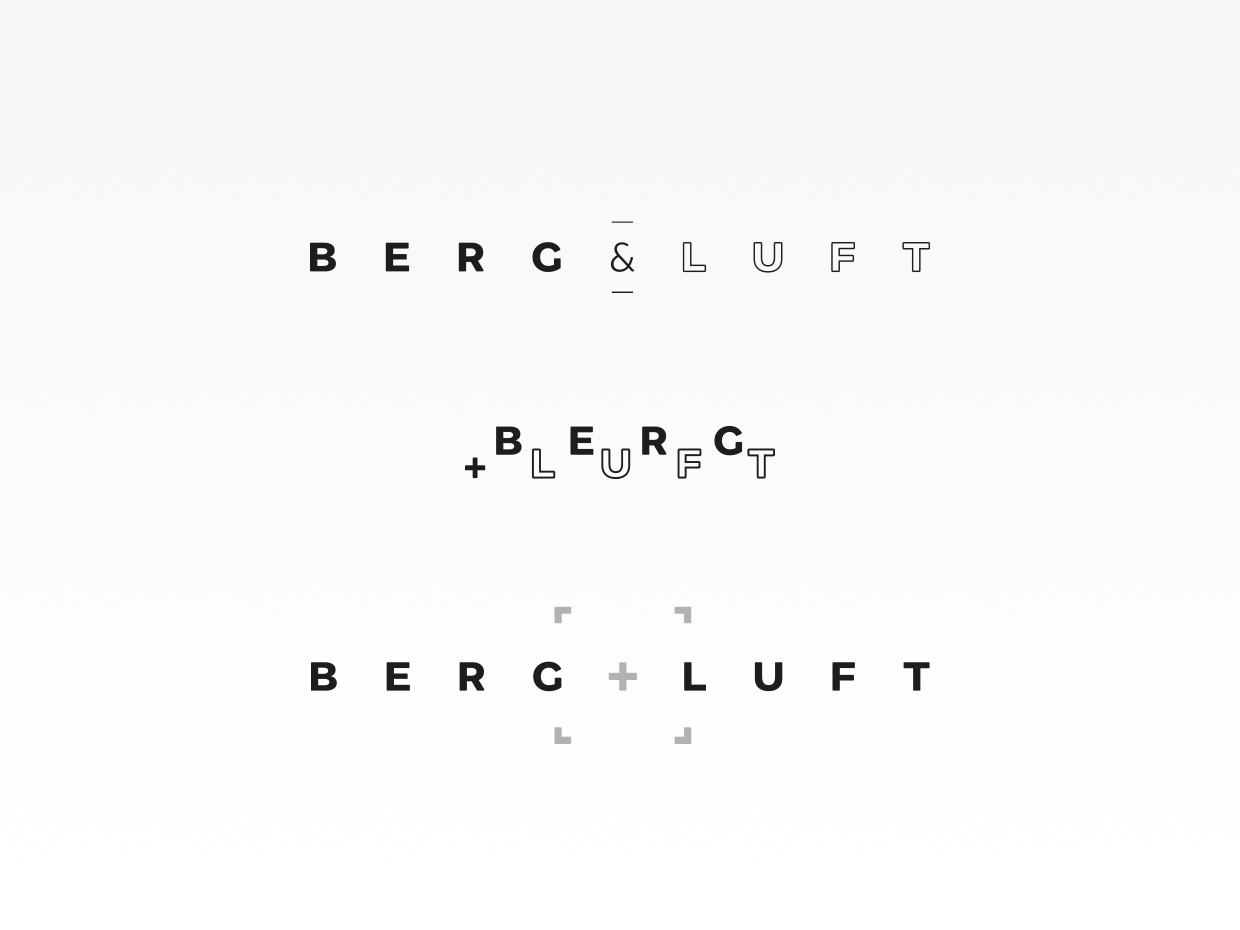 Logoentwicklung Berg+Luft_1D